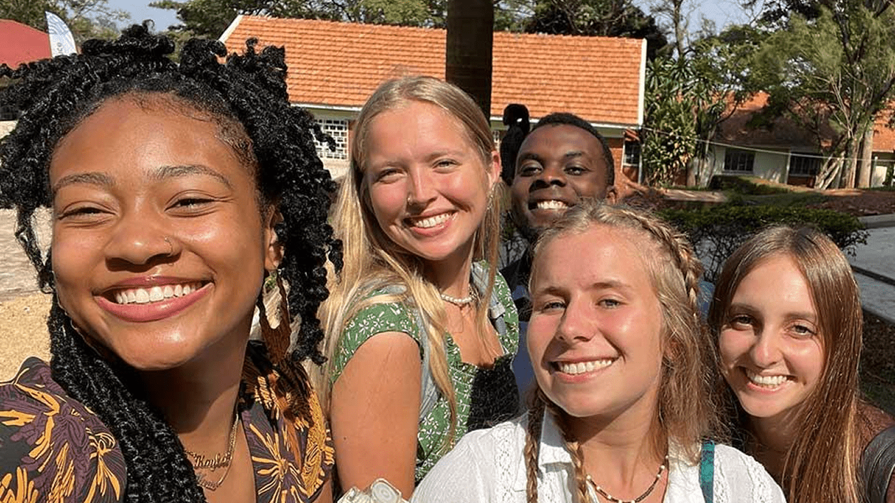 Students at Uganda Christian University